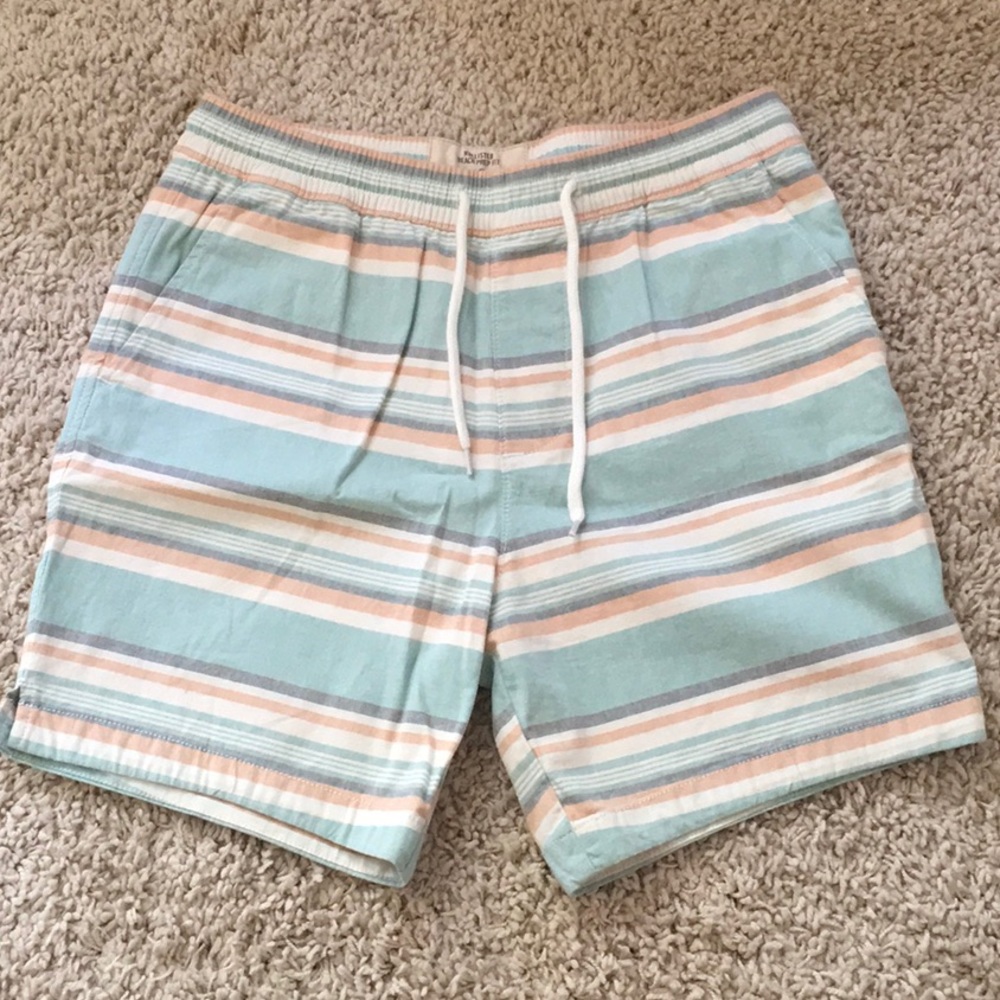 Hollister Beach Prep Striped Shorts